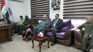 فالح الفياض يصل الى محافظة كركوك لبحث الأوضاع الأمنية 4 IMG 20220512 104700 076