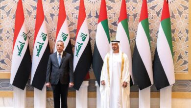 الكاظمي يحضر مجلس عزاء تأبين الشيخ خليفة بن زايد في الامارات 6 IMG 20220514 183009 472