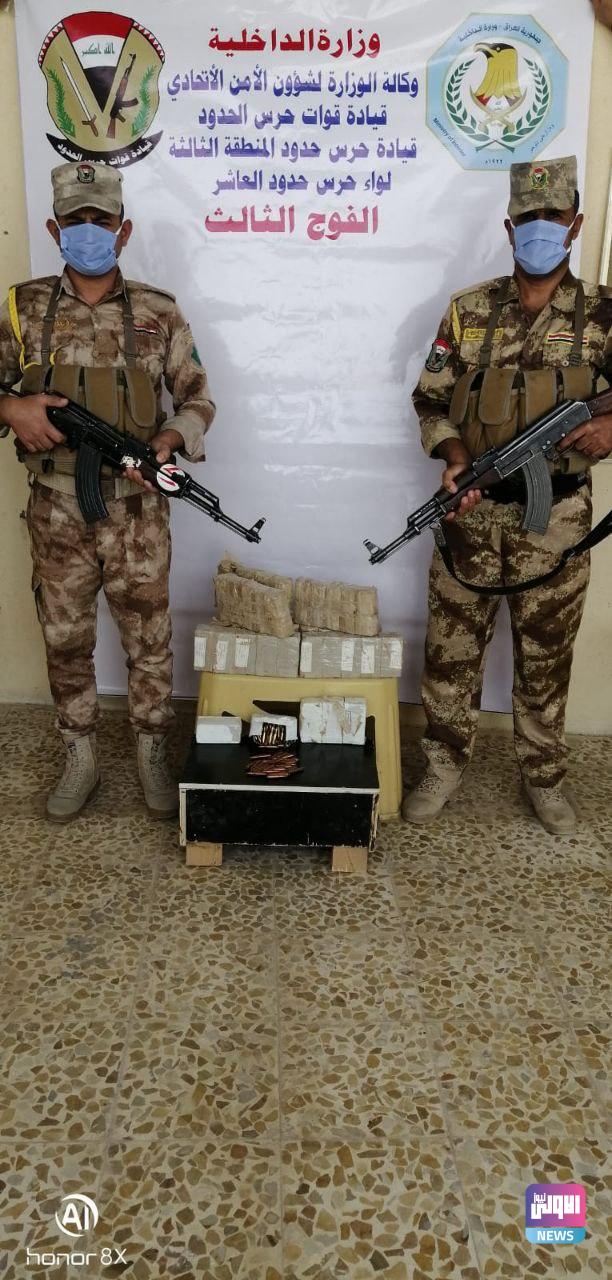 حرس حدود: ضبط كمية من العتاد الخفيف المعد للتهريب 1 IMG 20220514 201955 857