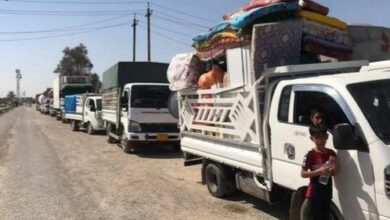 الهجرة تعلن عودة وجبة جديدة من النازحين بمخيم العامرية 8 IMG 20220522 202138 682