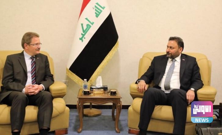 الكعبي يبحث مع القائم باعمال السفارة الالمانية تبادل الخبرات المشتركة 1 upload 1653562641 1844178146