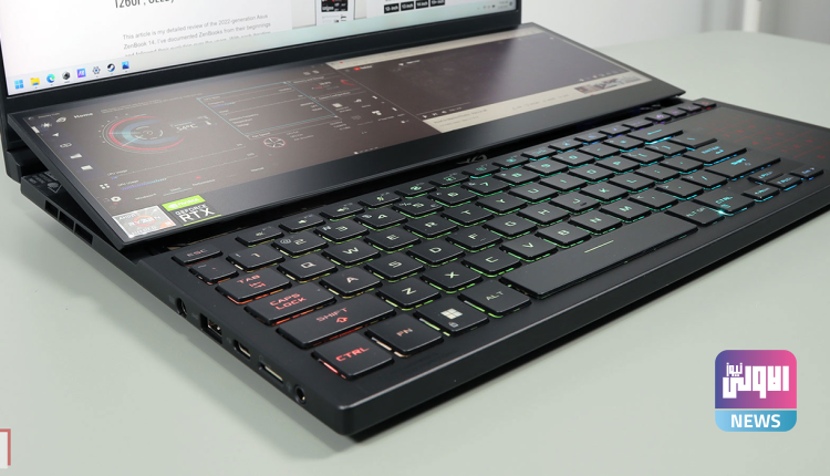 1655808131 مراجعة لجهاز الحاسب المحمول Asus ROG Zephyrus Duo 16 750x430 1