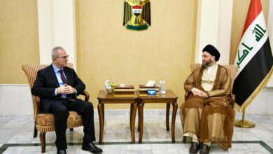 المشهد السياسي ومصالح العراق على طاولة لقاء الحكيم ومسؤول بمعهد السلام الاميركي 2 3A908294 0B60 43AD 9443 9AA1446E5D48