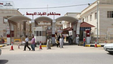 اندلاع حريق في مستشفى الفرات بمدينة الكوفة والدفاع المدني يهرع لمكان الحادث 5 3B54A076 39CD 4594 8D30 CD4A82CDEC2D