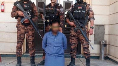 خبأها في محرك السيارة.. الشرطة تعتقل شخصاً بحوزته أسلحة عند مدخل الفلوجة(صور) 3 6694D68B 93A1 45D5 96F3 36B0118420F2