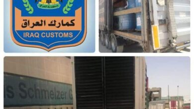 الكمارك .... ضبط شاحنات تحمل مواد مخالفة في كمرك المنطقة الشمالية. 2 C21BE37A 5A8E 4920 91B3 527C3D38C58A