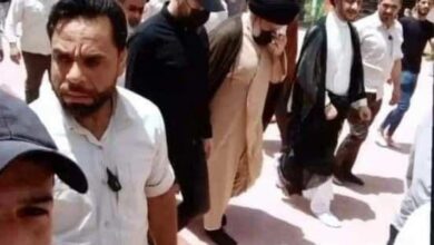 زعيم التيار الصدري مقتدى الصدر يجري زيارة إلى مرقد الإمام علي (ع) في محافظة النجف (صور) 5 E5B37349 58FE 4231 96D0 A52AD18EC71B