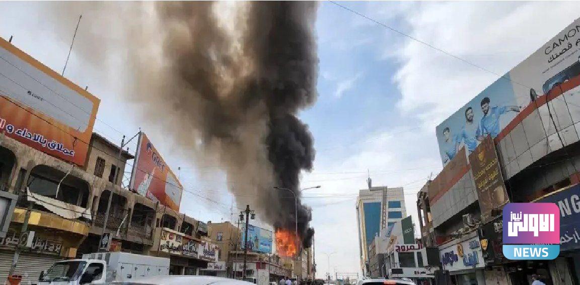 تسجيل حالة وفاة نتيجة احتراق بناية تجارية في البصرة 1 E71016A0 7FAB 4ACD AA56 A91D42B561C8