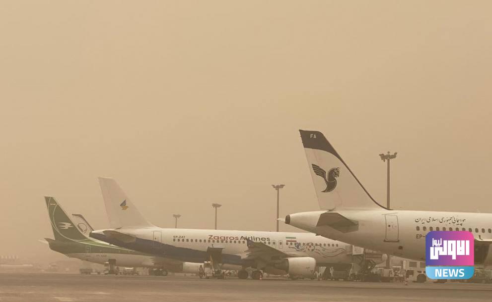 مطار النجف الدولي يقرر ايقاف الرحلات بسبب العاصفة الترابية 1 IMG 20220625 231646 510