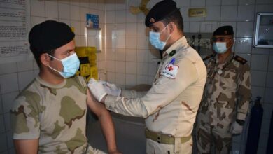 توجه بمنح جميع ضباط ومنتسبي الجيش الجرعة الثالثة للقاح كورونا 5 IMG 20220626 141507 578