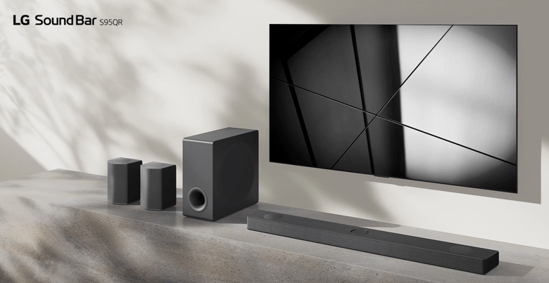 LG new flagship S95QR soundbar system