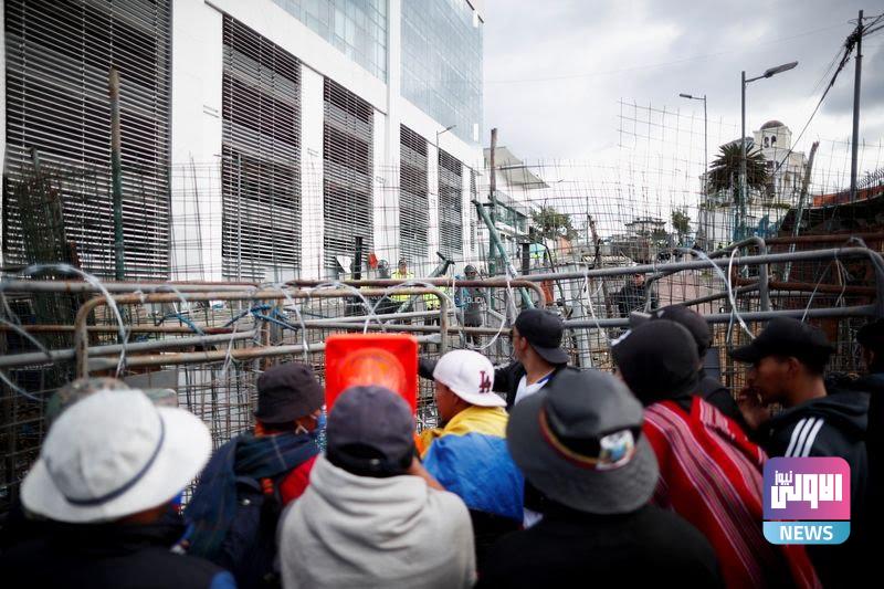 تحذيرات لتوقف إنتاج النفط خلال 48 ساعة بالإكوادور بسبب الاحتجاجات 1 LYNXMPEI5Q04A L