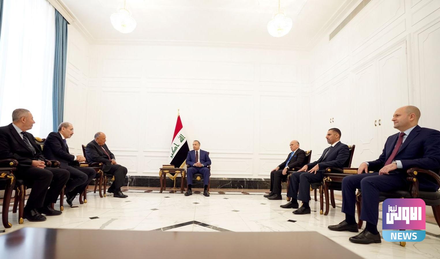 الكاظمي يؤكد اعتزاز العراق بالعلاقة مع مصر والأردن وأهمية تطويرها 1 upload 1654512214 339013041