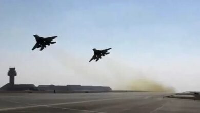 سقوط طائرة مقاتلة مصرية أثناء تدريب ونجاة القائد 3 upload 1655670386 1569937445