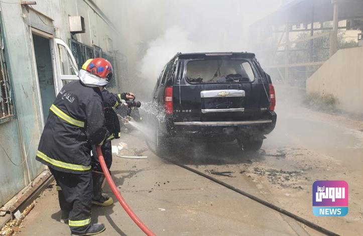 الدفاع المدني يخمد حريقاً داخل مرأب مستشفى الأطفال في الديوانية 1 06A93075 5F6B 493F B4F5 89537C50DD91