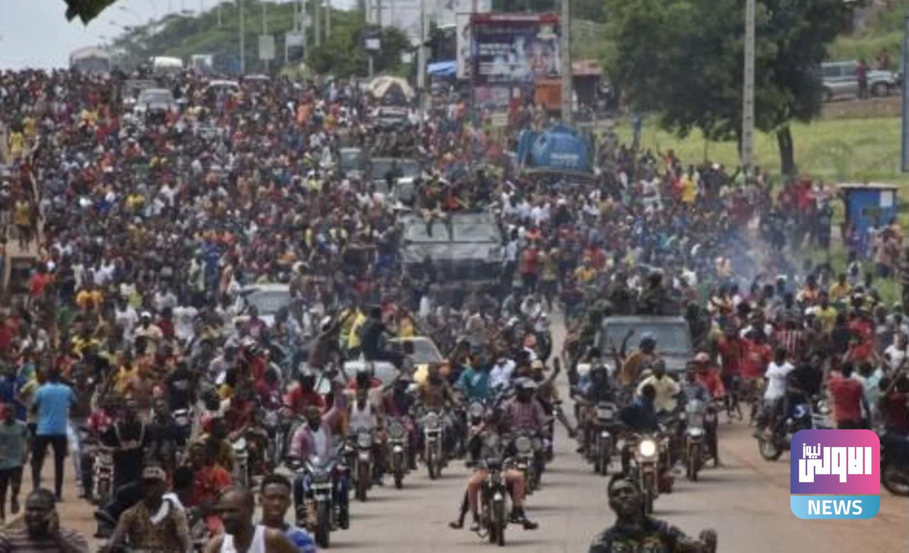 احتجاجات ضد المجلس العسكري الحاكم في غينيا تشل كوناكري 1 1FBA8BB5 5CC8 441B B164 20C50E6A494A