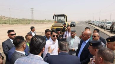 الغزي يطلع على مراحل العمل في مشروع تطوير مدخل بغداد - ديالى 4 7C0E6AFB 688B 4388 A47C F0DAB7E5D239