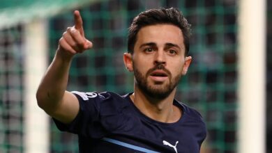 Bernardo Silva Man City UCL 2021 22