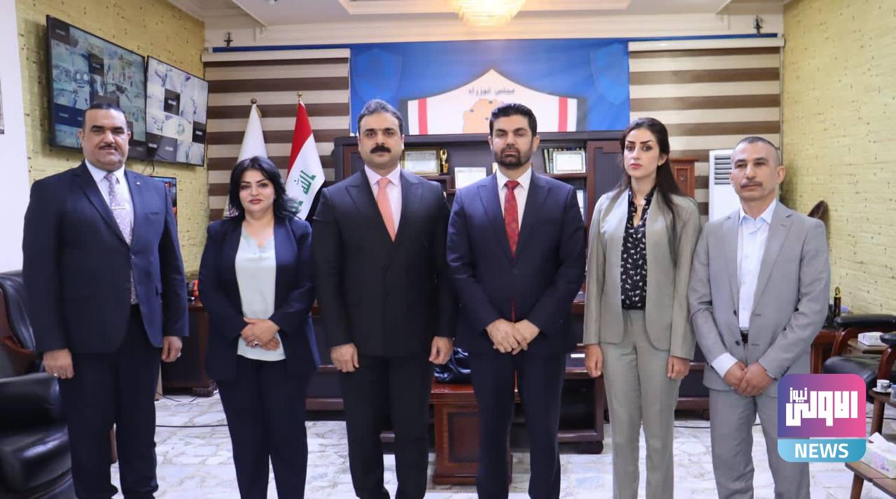 رئيس هيأة المنافذ الحدودية يستقبل وفد من اعضاء مجلس النواب العراقي 1 C4AD37F5 AC2B 43C4 A8E2 4DDE1E5911A2