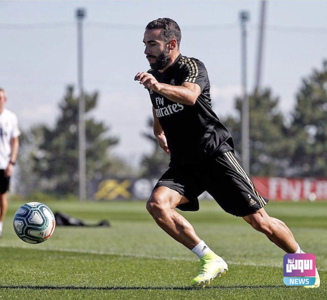 كارفخال يعود الى تدريبات ريال مدريد 1