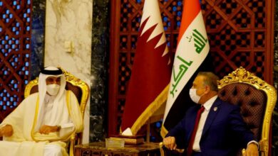 الكاظمي يلتقي أمير دولة قطر في جدة 5 IMG 20220716 132302 448