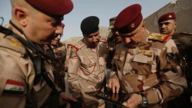 وفد أمني رفيع برئاسة نائب قائد العمليات المشتركة يصل إلى قضاء زاخو شمال دهوك 6 IMG 20220726 090843 975