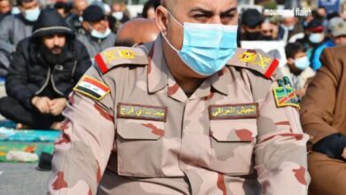 الدفاع تصدر توضيحاً عاجل على اعلان قائد عسكري كبير انضمامه لتظاهرة الصدر 2 IMG 20220731 235342 837