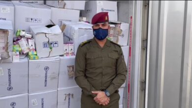 ضبط (4) حاويات مخالفة لشروط وضوابط الاستيرد في منفذ ميناء أم قصر الشمالي 19 Screenshot ٢٠٢٢٠٧٠٣ ١٨٠١٠١ Gallery