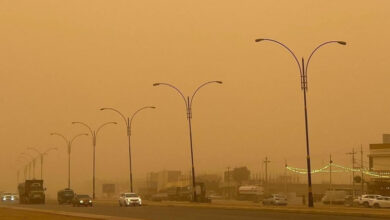 الأنواء الجوية: تصاعد للغبار وانخفاض في درجات الحرارة 3 1642684745721