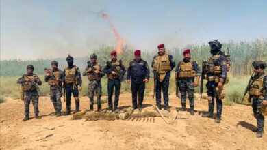 الشرطة الاتحادية تنفذ عمليات استباقية تعثر خلالها على اسلحة ومقذوفات حربية في كركوك وسامراء (صور) 3 4D1D55DF DD3D 4F20 B93E 841844124642