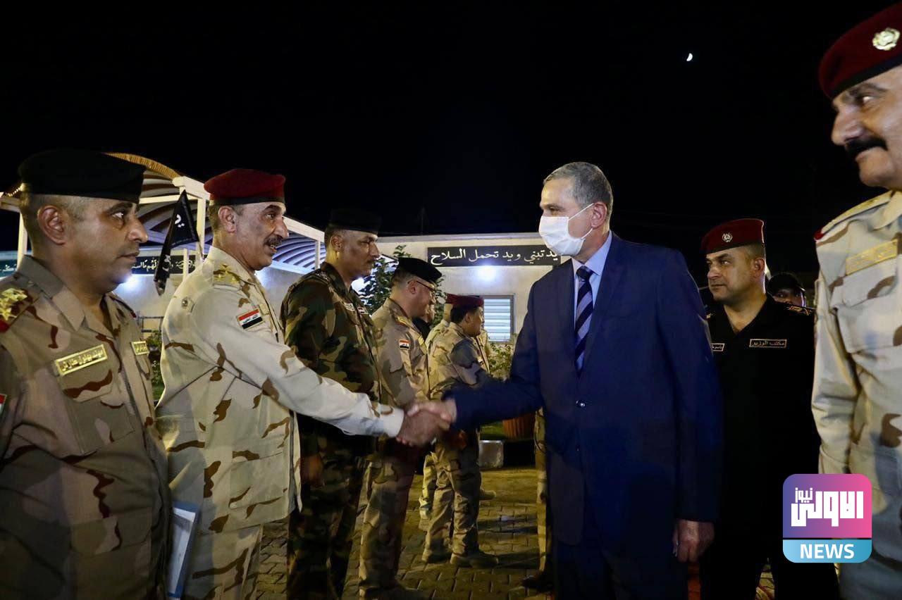 وزير الداخلية عثمان الغانمي يصل محافظة كربلاء المقدسة على رأس وفد أمني 1 81F7ED05 CC96 4278 B317 DB896CF11975