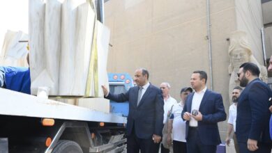 بدء إجراءات نقل نصب "النخلة دجلة والفرات" للراحل التُرك لموقعه الجديد وسط بغداد 3 918EEEBE DA5D 4A39 AFD8 C083E3493642