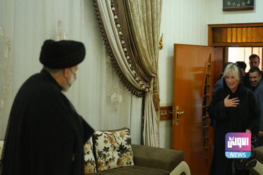 جينين بلاسخارت: ناقشنا مع الصدر أهمية إيجاد حل للأزمة السياسية 1 B3D656D5 FFCF 4FFA BBB5 C7664FB2116D