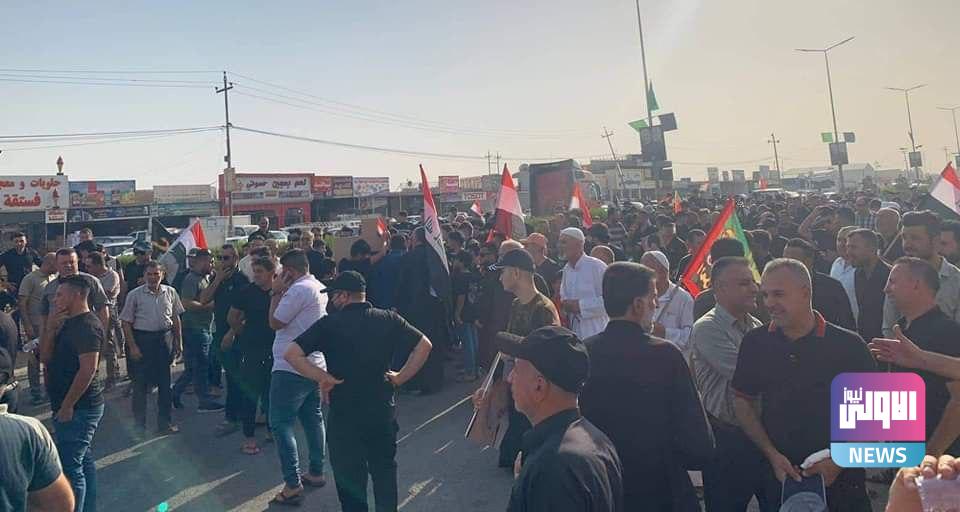 استجابة لدعوة التيار.. المئات من انصار الصدر يتظاهرون في سهل نينوى 1 C6006F8E 6689 447C 9F11 A61177D02BE8