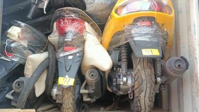 المنافذ.. ضبط 7 حاويات مخالفة للشروط في منفذ ميناء ام قصر الشمالي (صور) 6 IMG 20220826 WA0001