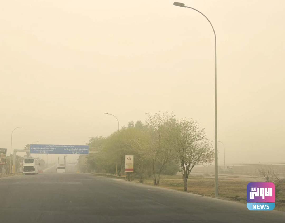 عاصفة ترابية تضرب العاصمة بغداد 1 IMG 20220810 123533 886