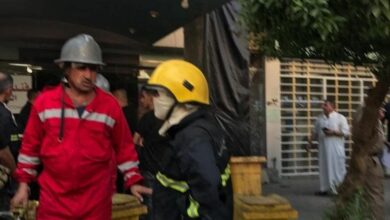 الدفاع المدني يخلي 100 نزيل ويخمد حريقاً اندلع في فندق بكربلاء المقدسة (صور) 2 IMG 20220825 153125 559