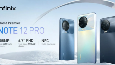 Infinix تخطط لإطلاق هاتف Note 12 Pro 4G بمعالج Helio