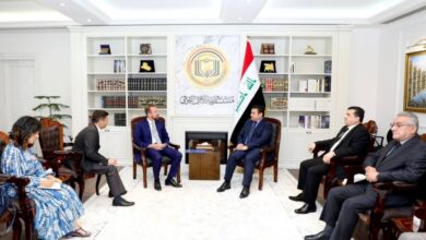 الأعرجي لسفير الاتحاد الاوربي: العراق ملتزم بحماية البعثات الدبلوماسية وتأمينها 22 Screenshot ٢٠٢٢٠٨١٠ ١٩٥٩٠٥ INA News