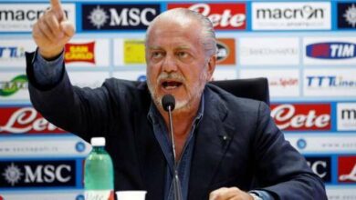 الكاف يندد بتصريحات رئيس نادي نابولي