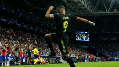 بنزيما سابع أفضل هداف في تاريخ الليجا