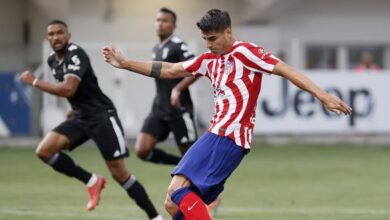 ودياً.. أتلتيكو مدريد يكتسح يوفنتوس رباعية 15 موراتا يقود أتلتيكو مدريد لاكتساح يوفنتوس ودياً