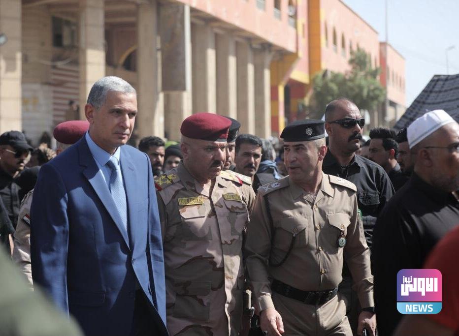 الغانمي والشمري يعلنان نجاح الخطة الأمنية الخاصة بذكرى وفاة الرسول الأعظم 1 73104FE4 EC5C 4301 AE2E 99331D3749AF