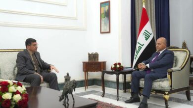 رئيس الجمهورية: الأمن المائي جزء لا يتجزأ من الأمن القومي العراقي 9 75B7D74E 7BBA 4A66 A59D 74718A7945C7