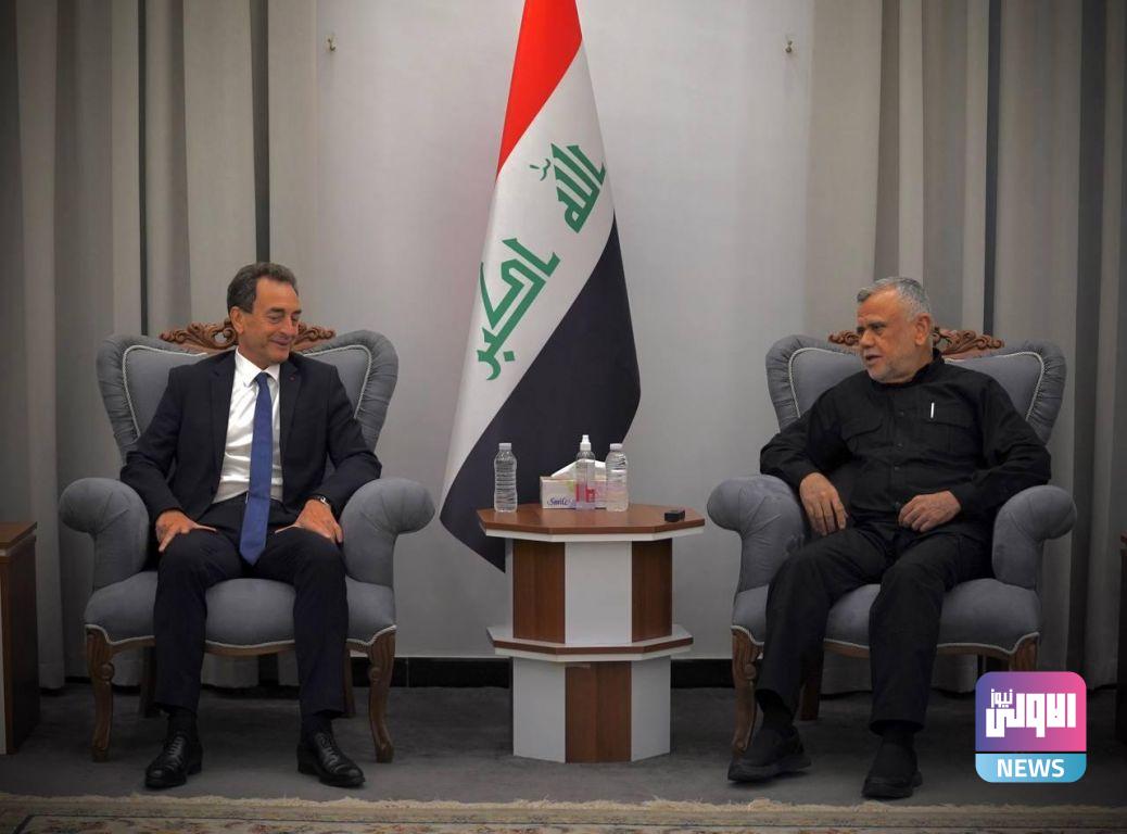 السفير الفرنسي للعامري: مستعدون لأي وساطة للخروج من الأزمة السياسية 1 EB11AD54 801B 4B5A 981E 294A8D4837D1