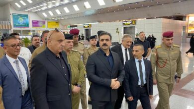 الوائلي يتفقد منفذ مطار النجف الأشرف الدولي (صور) 5 IMG 20220917 WA0376