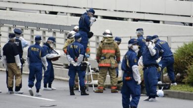 رجل يضرم النار في نفسه قرب مكتب رئيس الوزراء الياباني 4 IMG 20220921 074245