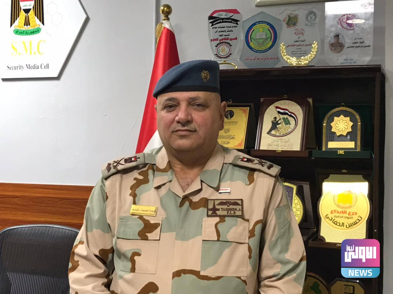 العمليات المشتركة تفصل أدوار الكاميرات الحرارية لإسناد الجهد الأمني 1 اللواء تحسين الخفاجي العمليات المشتركة