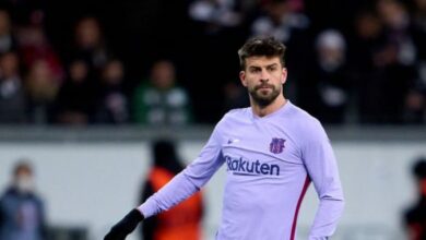 جيرارد بيكيه يتعرض للإصابة