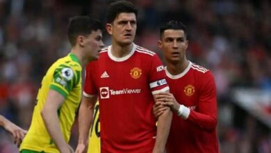 ماجواير يصالح جماهير مانشستر يونايتد بحضور رونالو 6 124 115454 maguire manutd ronaldo fans 700x400